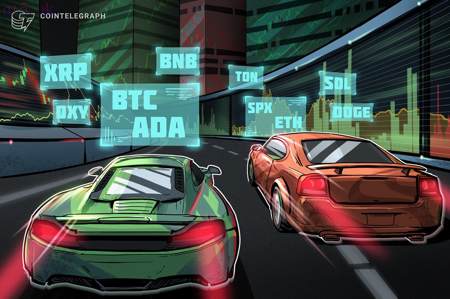 Price analysis 5/27: SPX, DXY, BTC, ETH, BNB, SOL, XRP, TON, DOGE, ADA